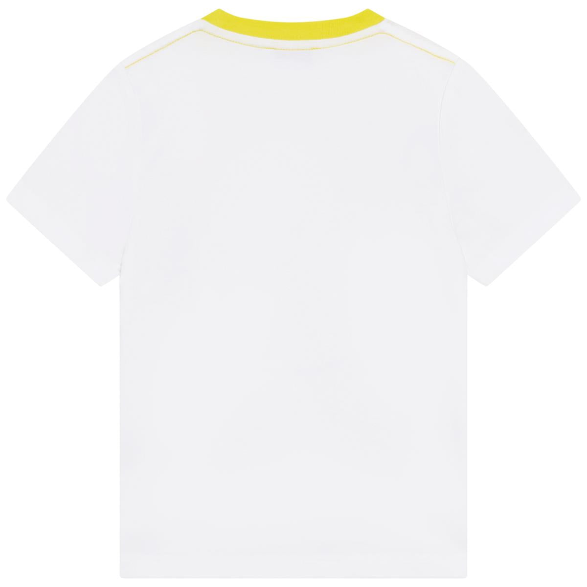 Boys & Girls White Logo T-Shirt