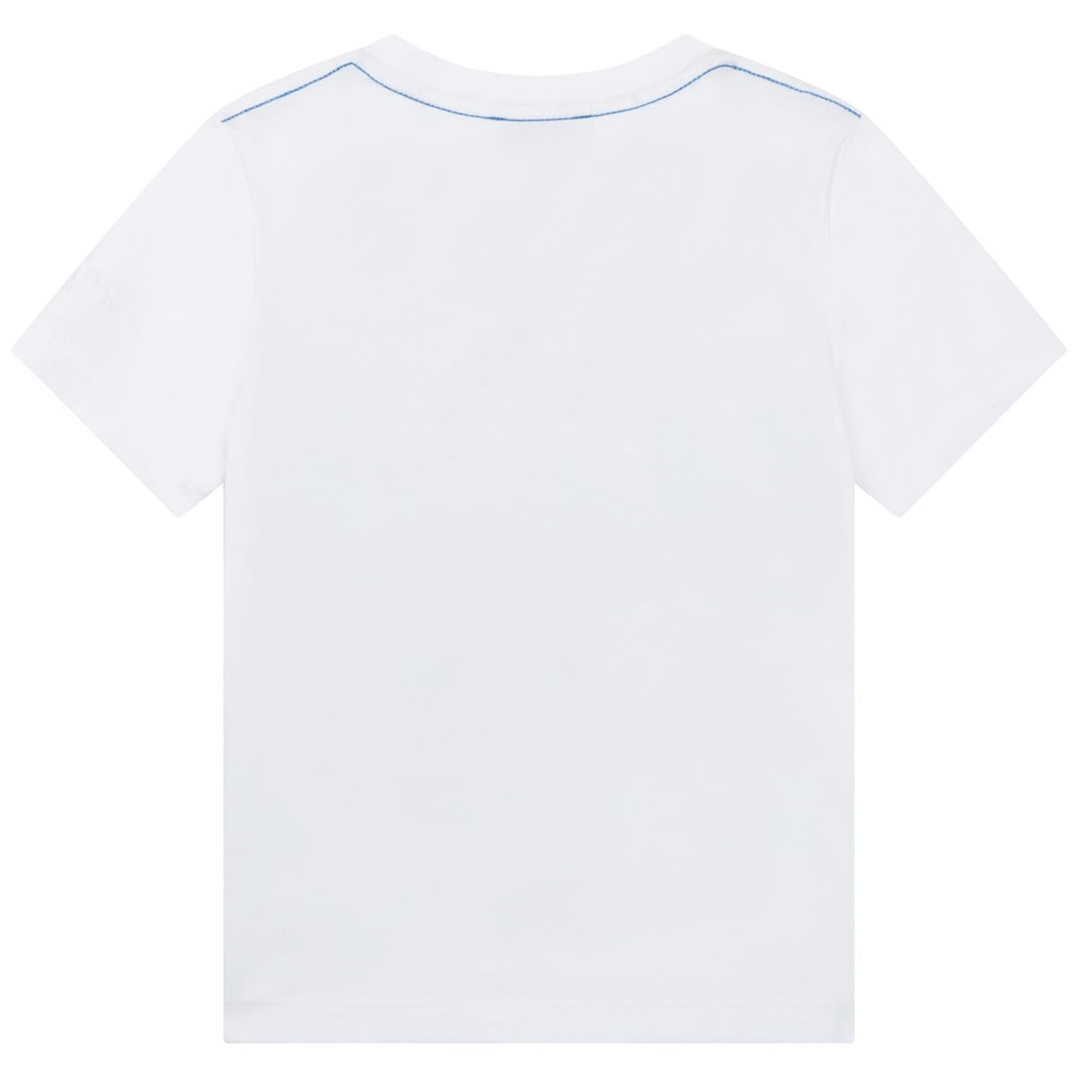 Boys & Girls White Logo T-Shirt