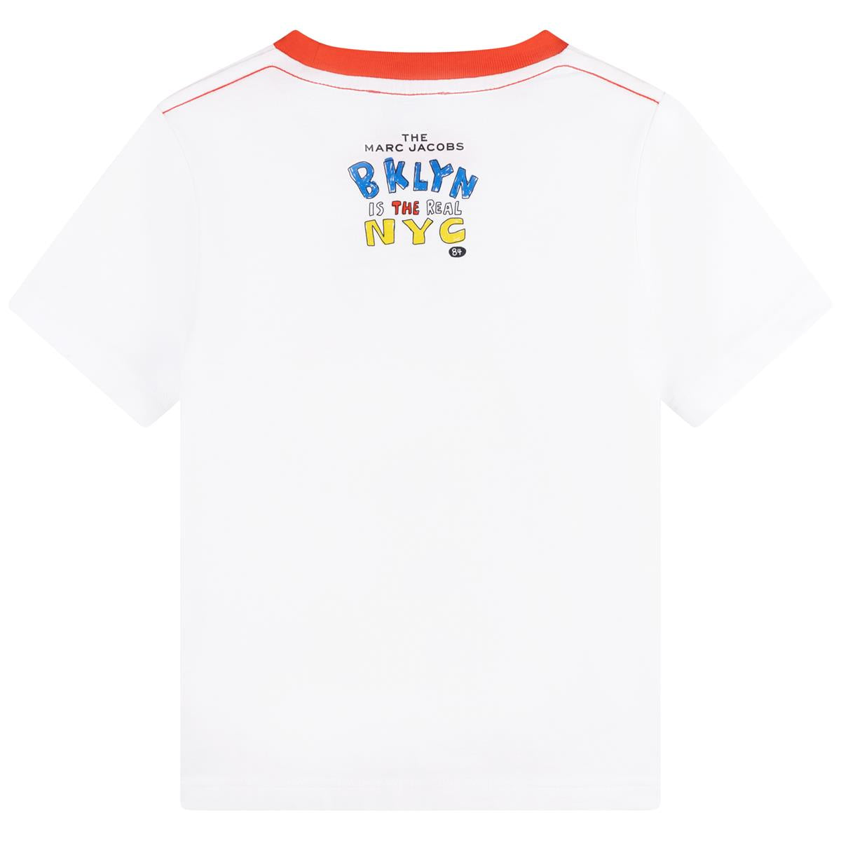 Boys & Girls White Logo T-Shirt