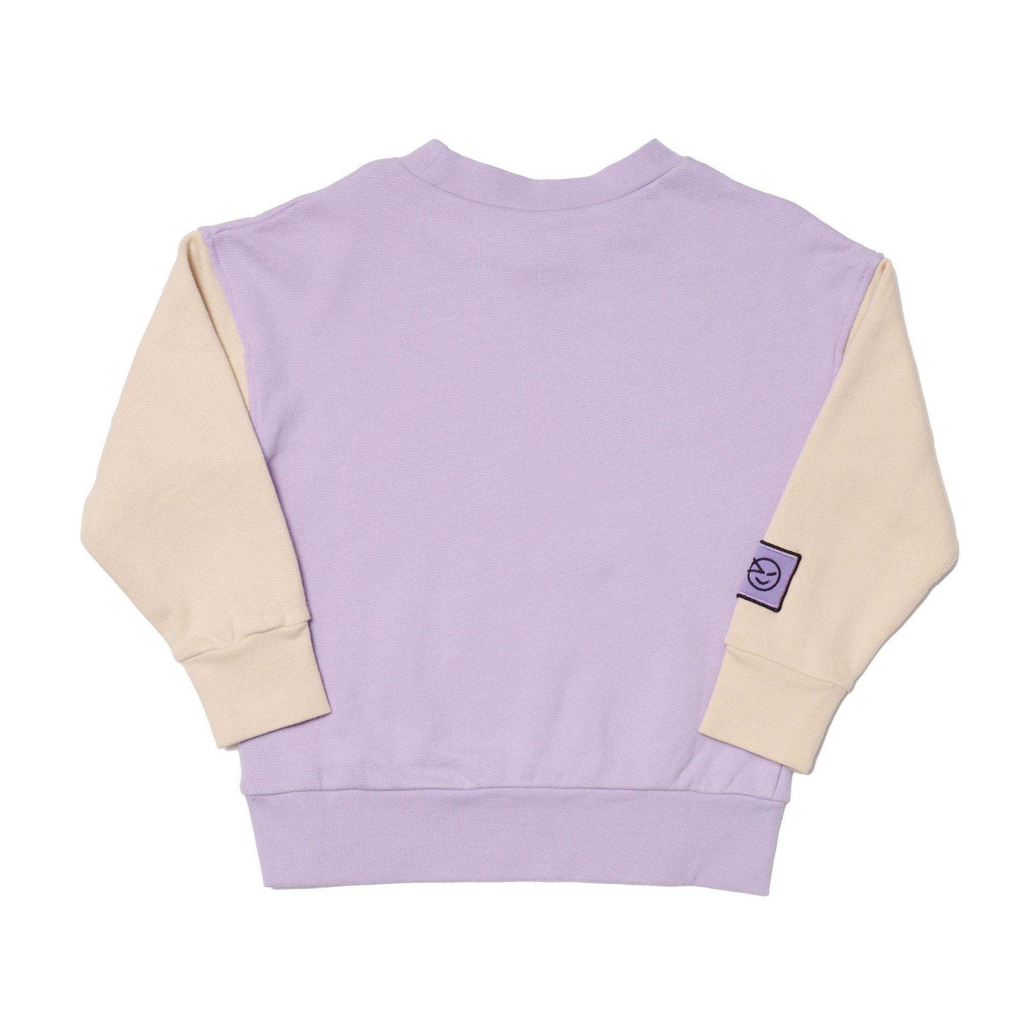 Boys & Girls Lilac Logo Cotton Sweatshirt