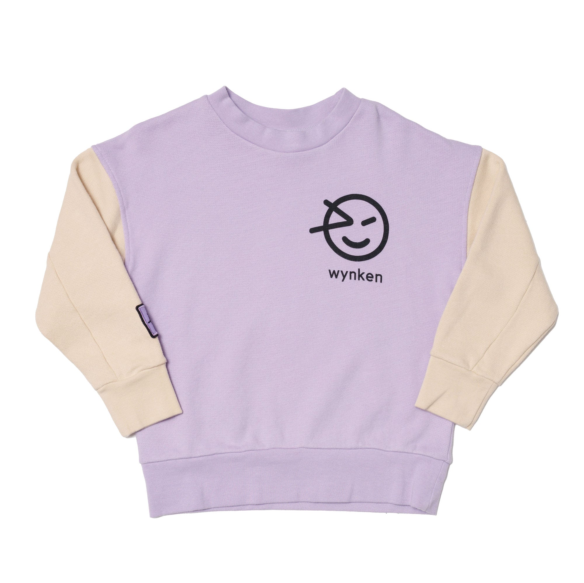 Boys & Girls Lilac Logo Cotton Sweatshirt