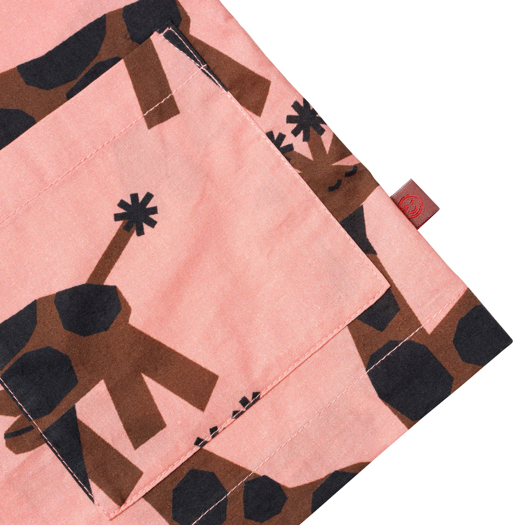 Boys & Girls Pink Printing Cotton Shirt