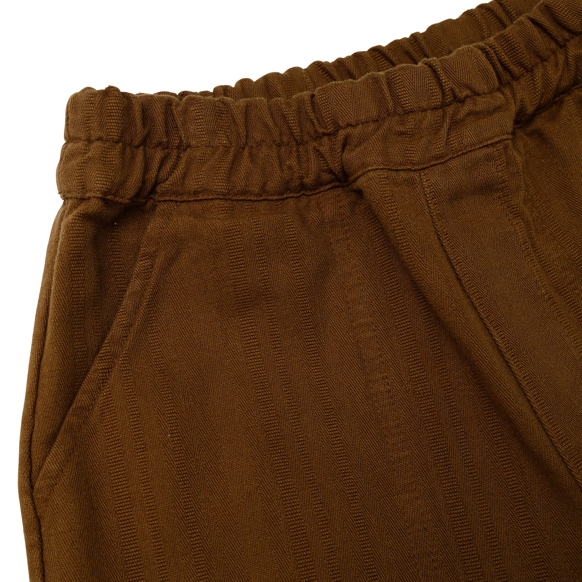 Boys & Girls Bronze Cotton Trousers