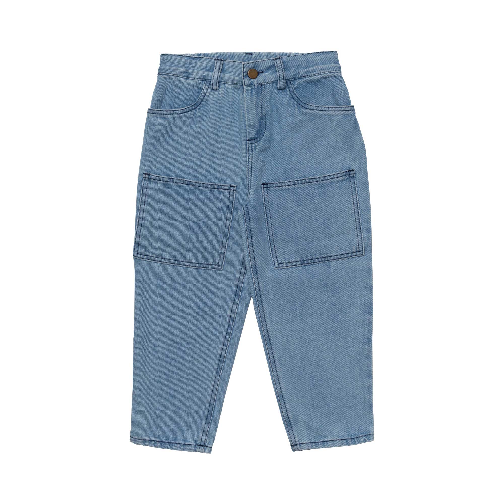 Boys & Girls Blue Denim Trousers