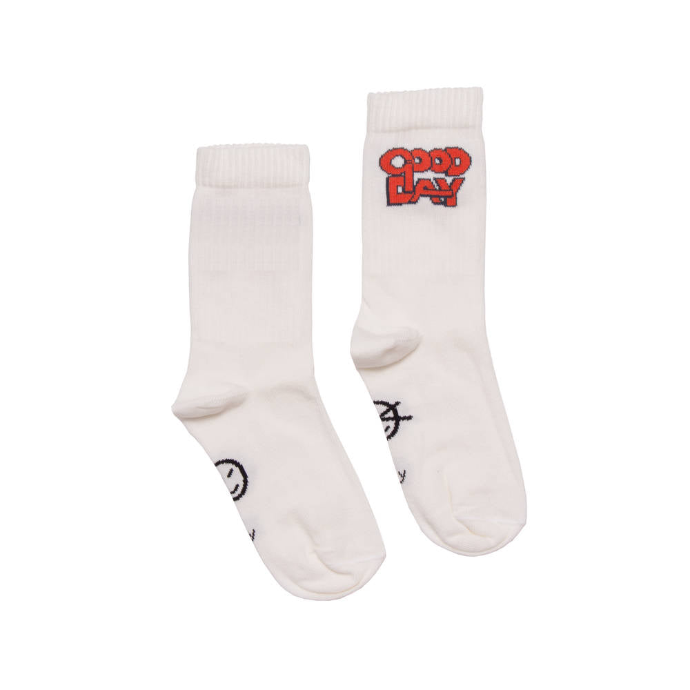 Boys & Girls White Cotton Socks