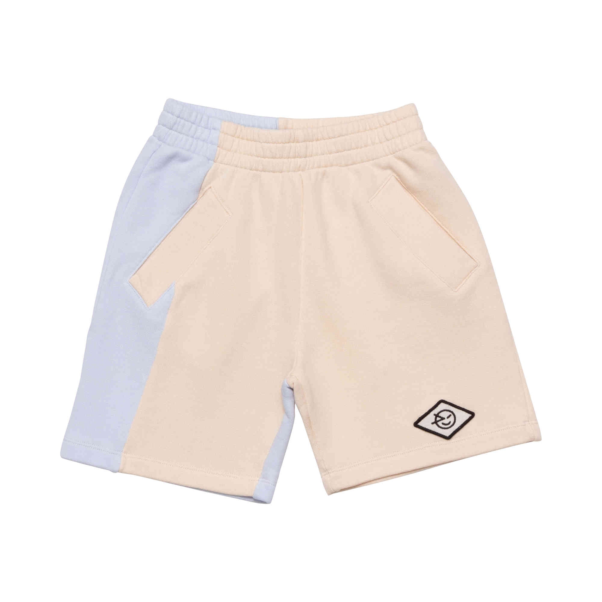 Boys & Girls Blue Logo Cotton Shorts