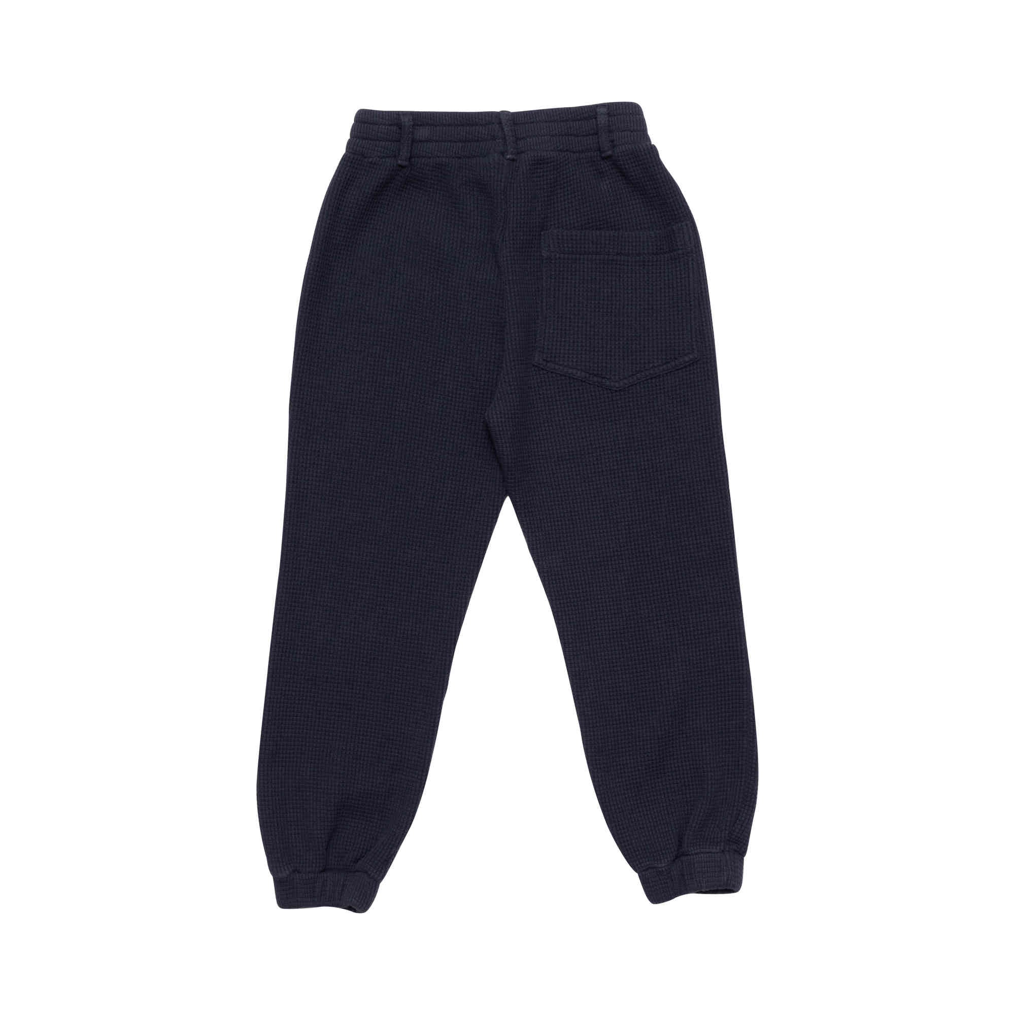 Boys & Girls Black Logo Trousers