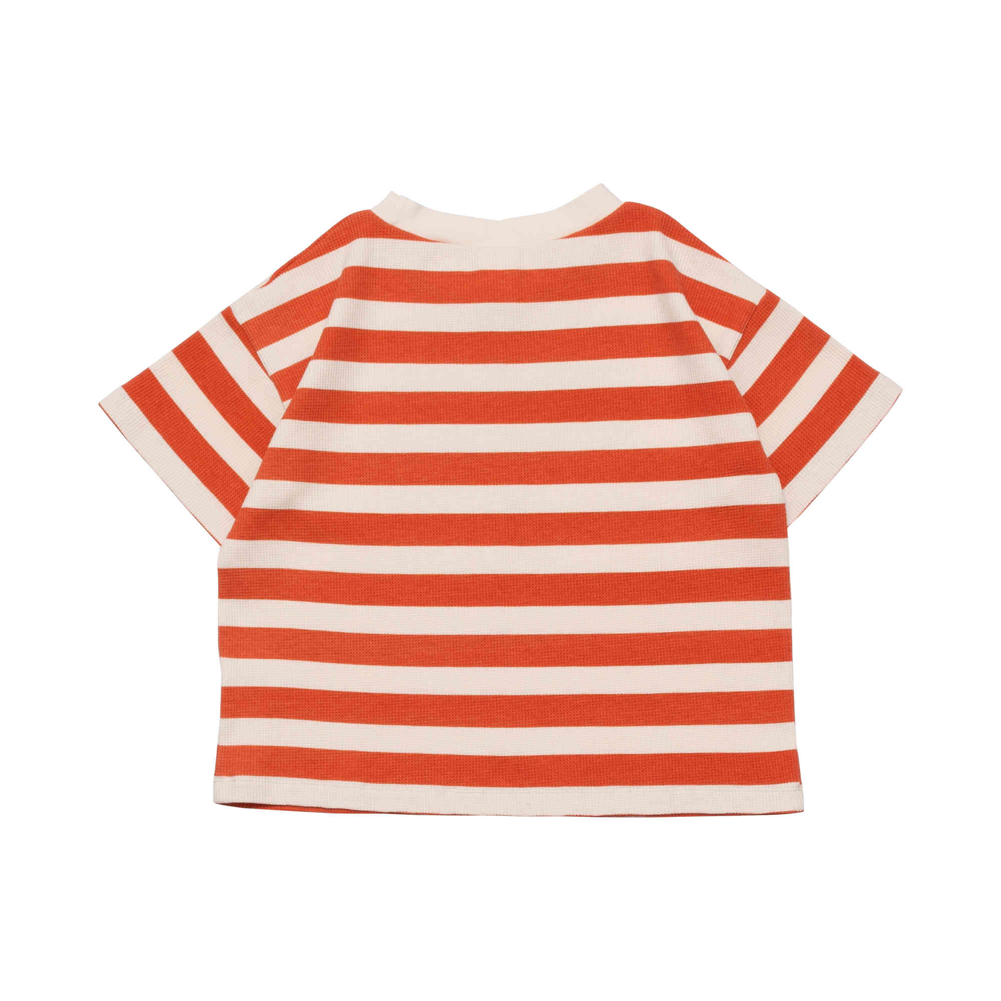 Boys & Girls Red Stripe Cotton T-Shirt