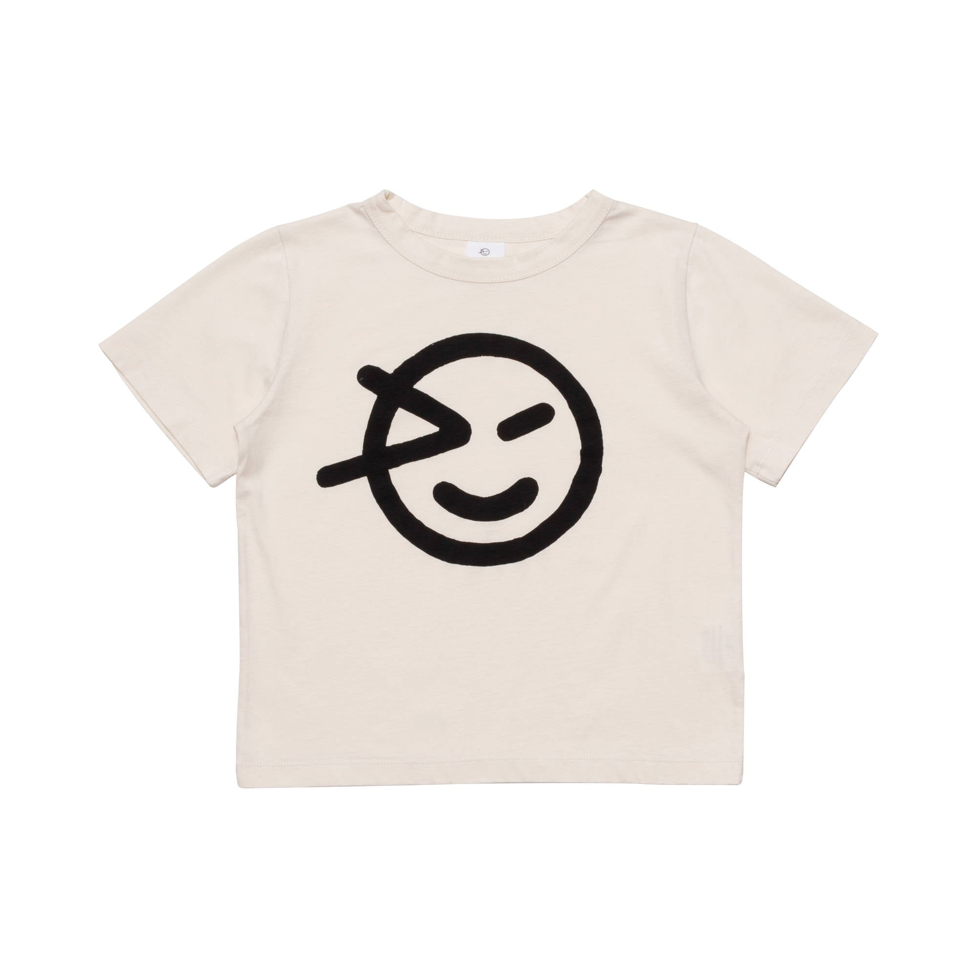 Boys & Girls White Cotton T-Shirt