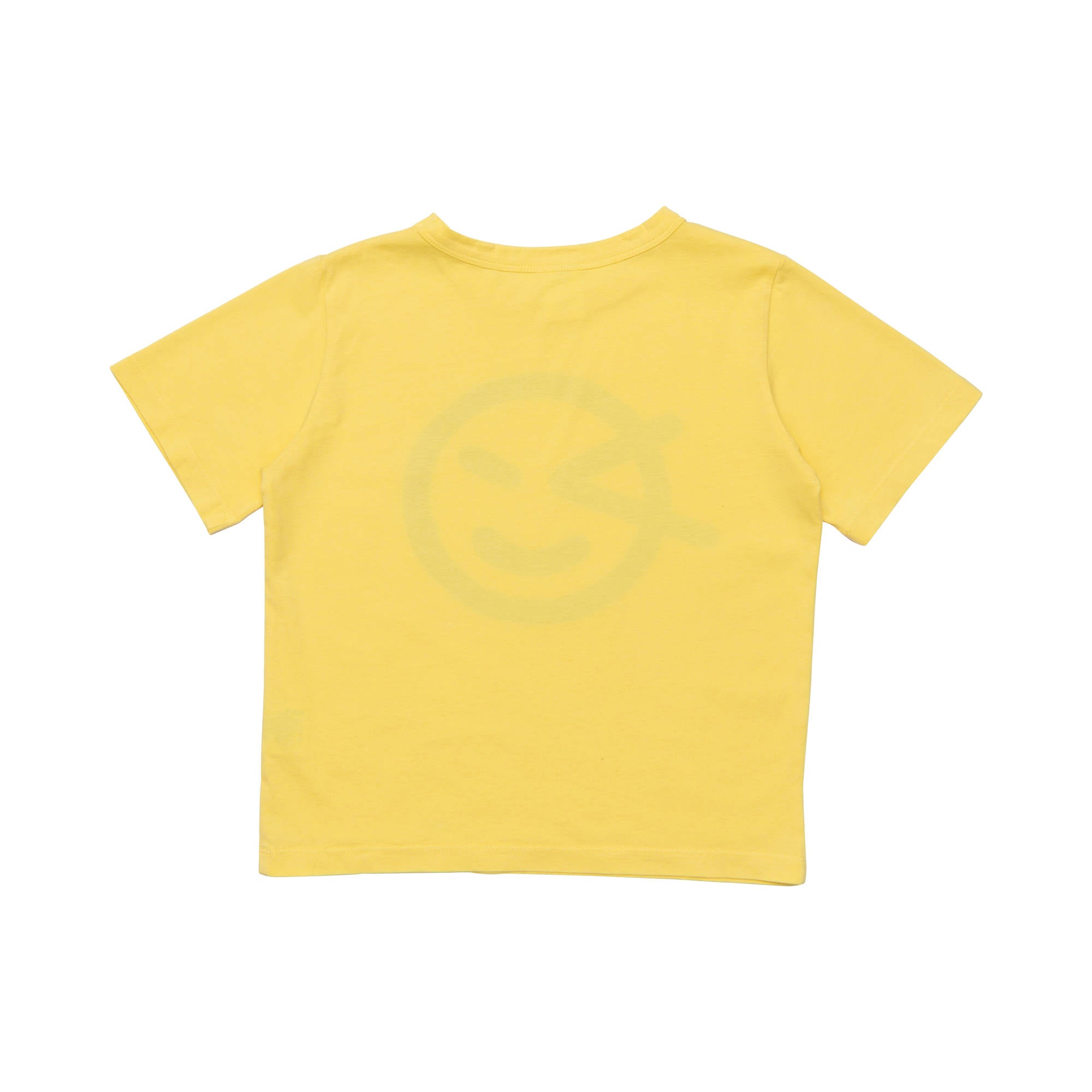 Boys & Girls Yellow Cotton T-Shirt