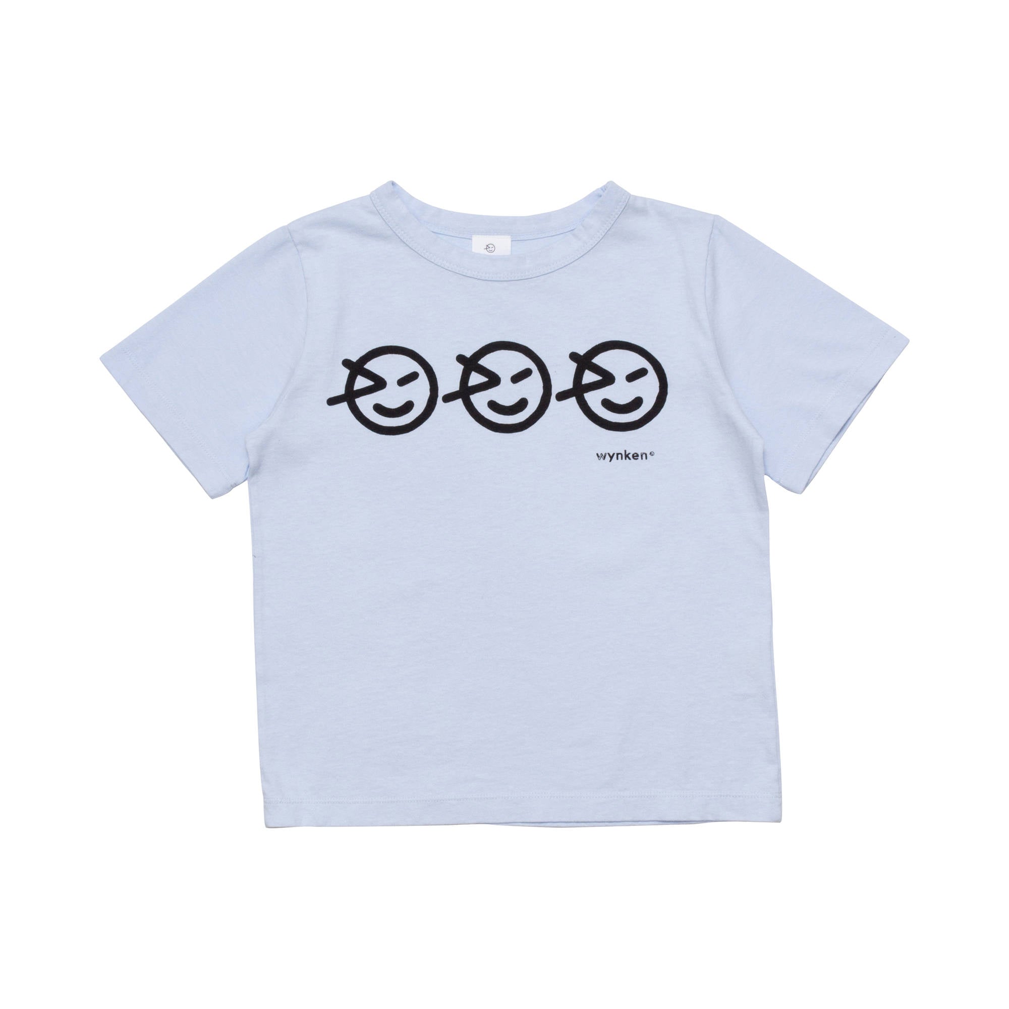 Boys & Girls Blue Cotton T-Shirt