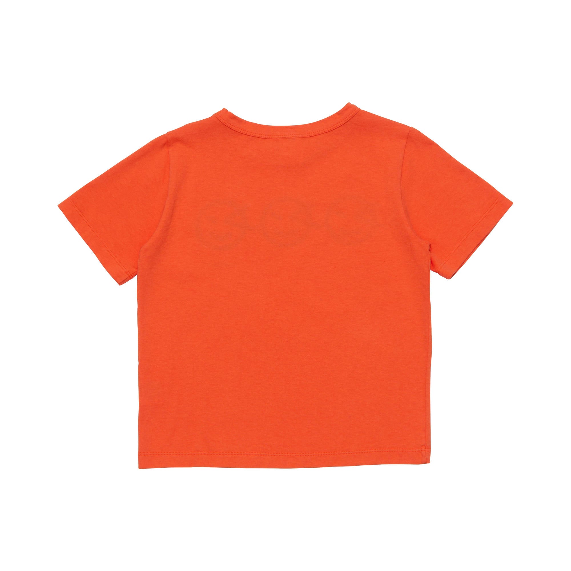 Boys & Girls Red Cotton T-Shirt