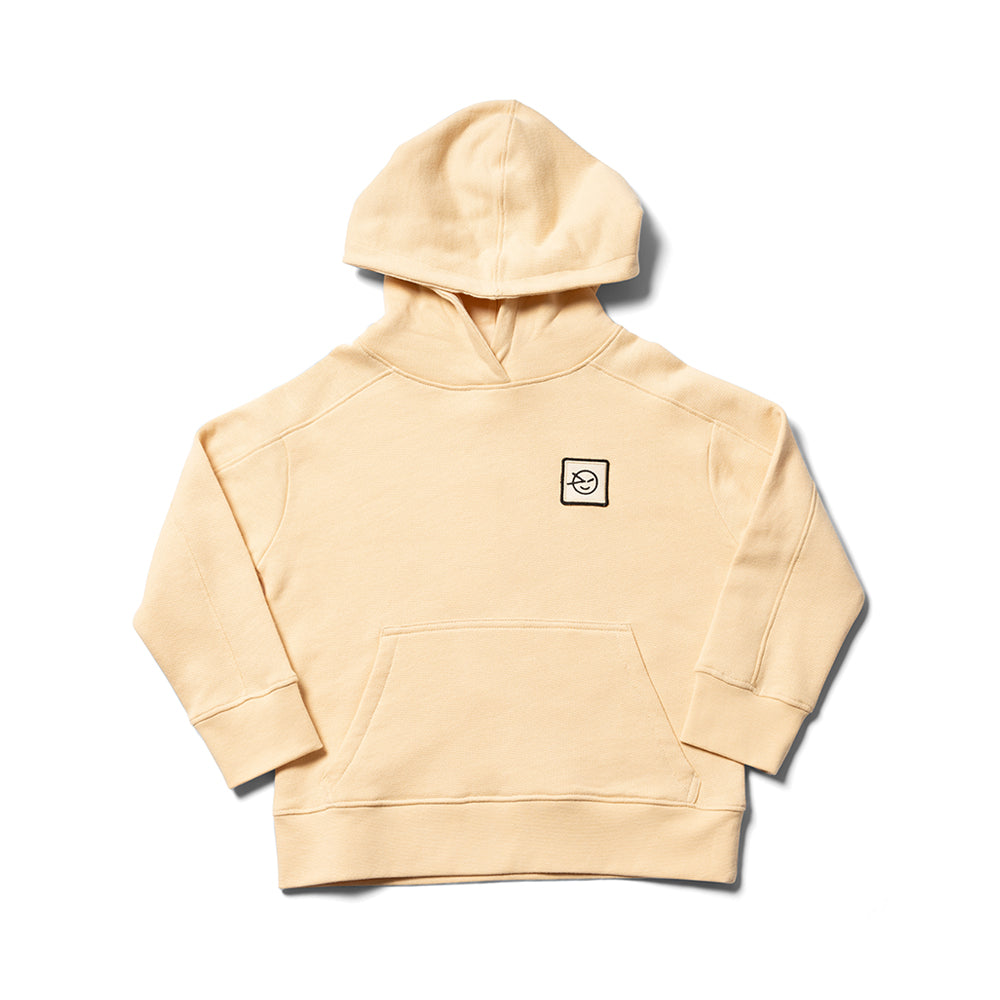 Boys & Girls Buttermilk Organic Cotton Daily Hoodie