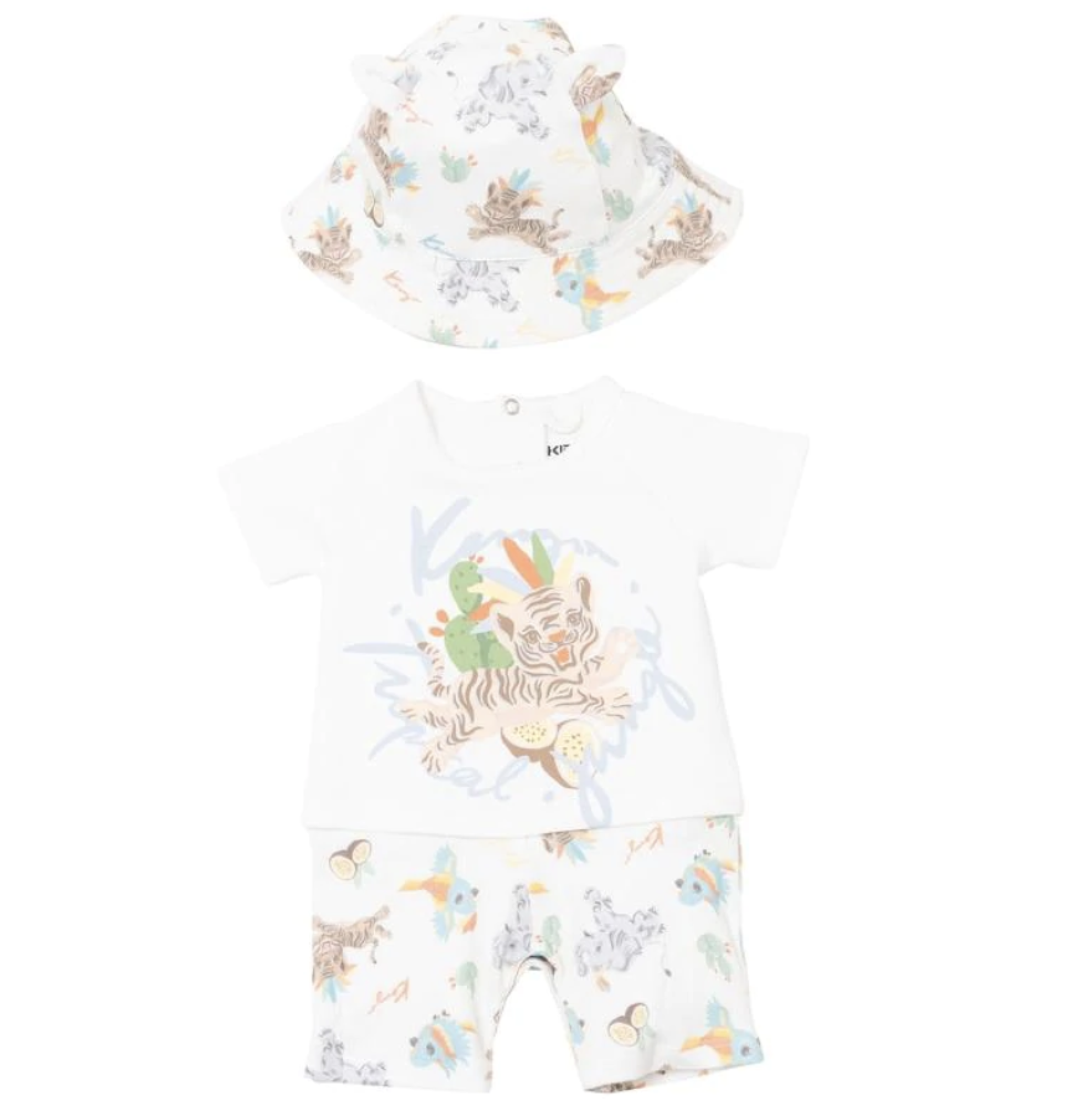 Baby Boys & Girls White Cotton Set