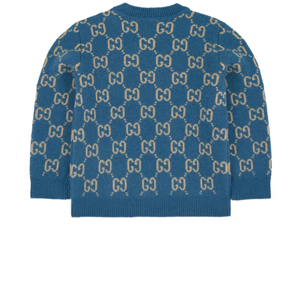 Baby Boys & Girls Petrol Blue GG Jumper