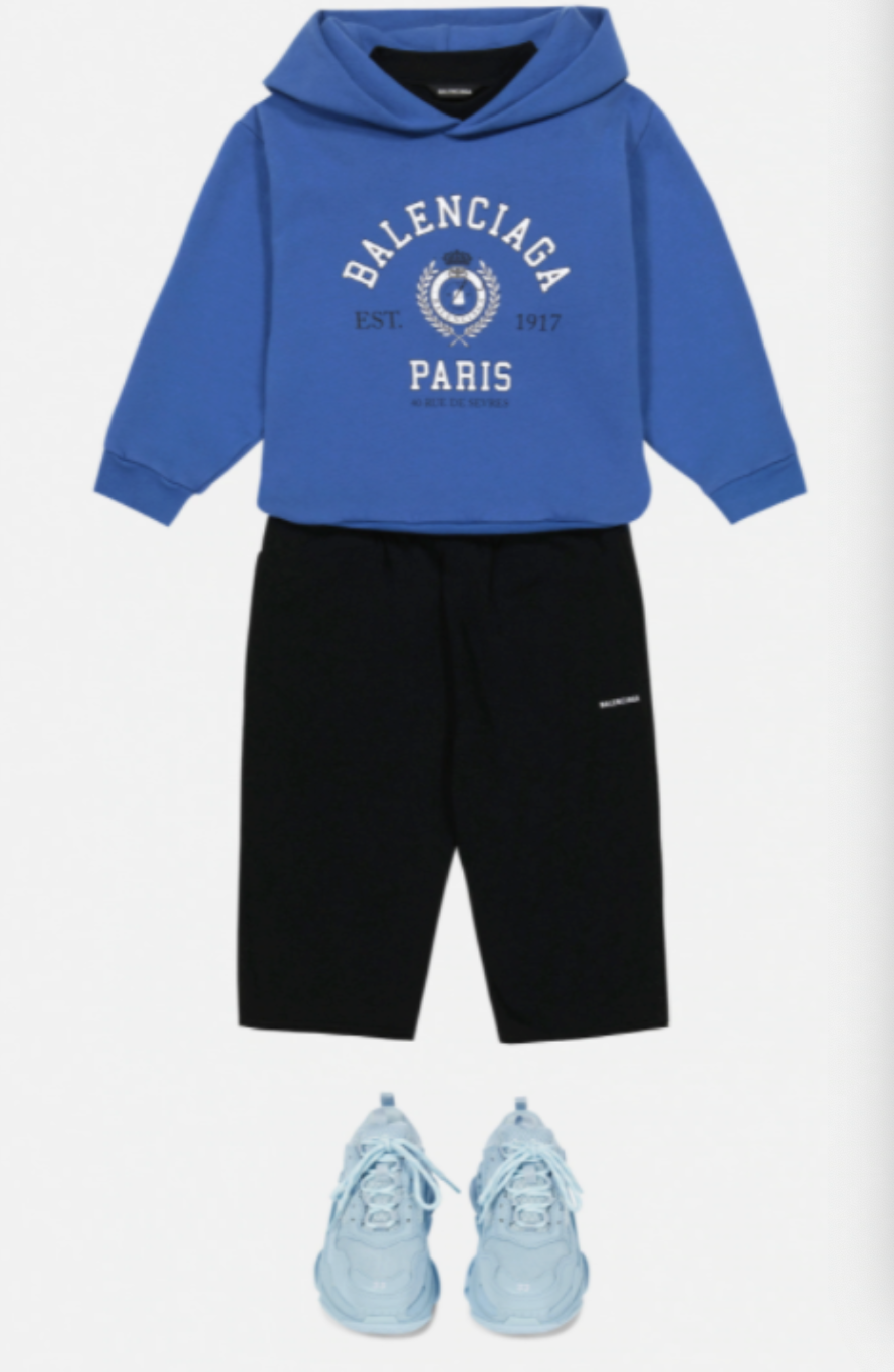 Boys & Girls Blue Cotton Sweatshirt