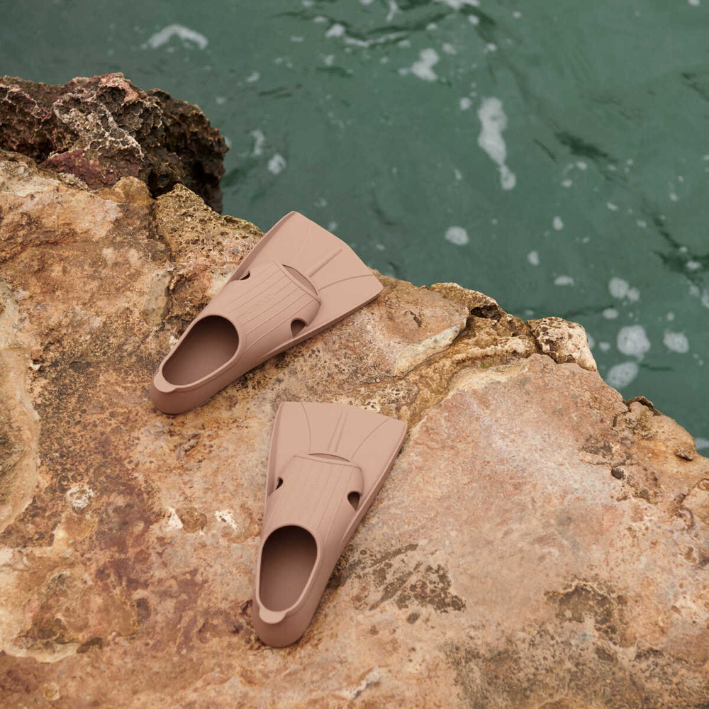 Boys & Girls Brown Swim Fins