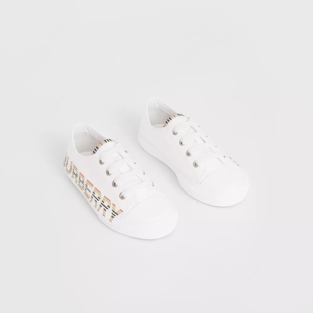 Boys & Girls White Shoes