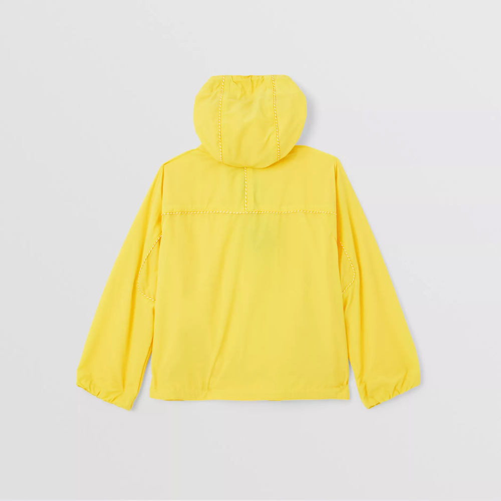 Boys & Girls Yellow Hooded Jacket