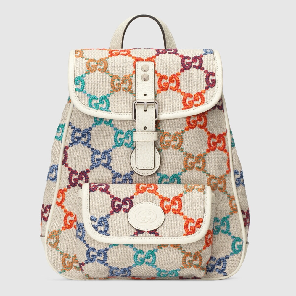 Boys & Girls Beige GG Backpack