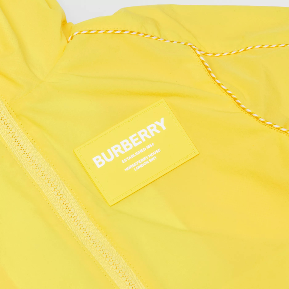 Boys & Girls Yellow Hooded Jacket