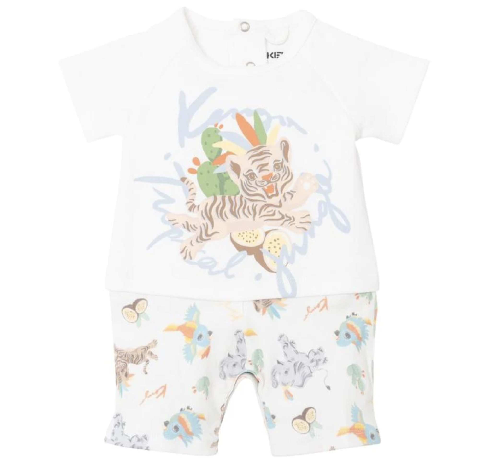 Baby Boys & Girls White Cotton Set