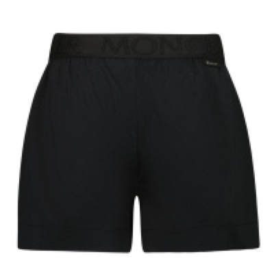 Boys & Girls Black Cotton Shorts