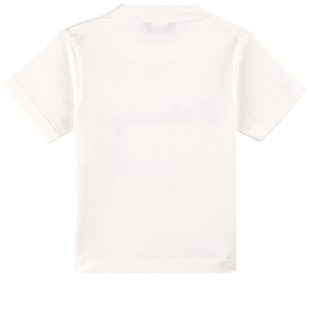 Boys & Girls White Cotton T-Shirts