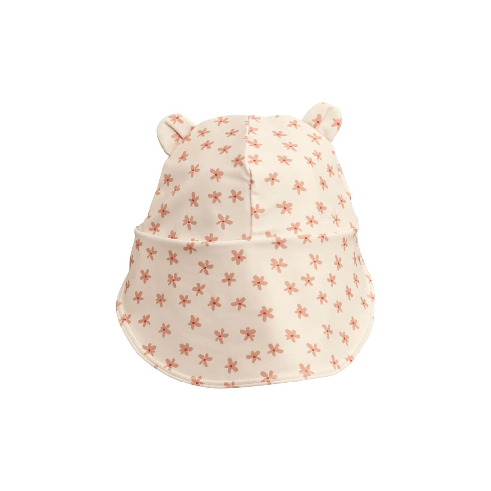 Boy & Girls Beige Floral Sunhat