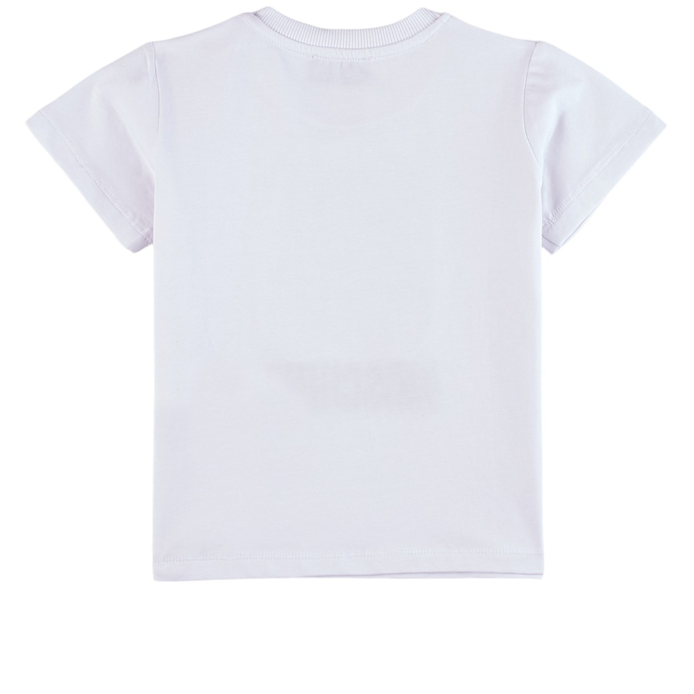 Baby Boys & Girls White Bear Cotton T-Shirt