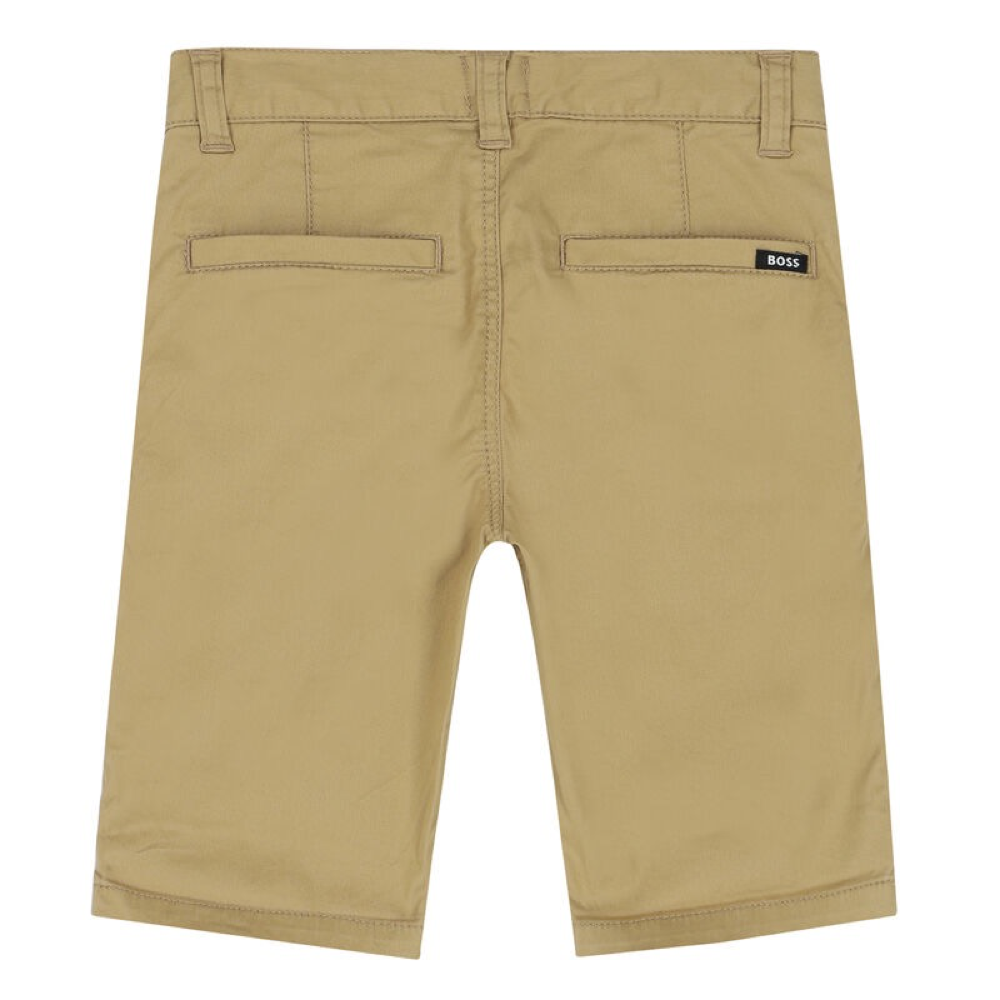 Boys & Girls Brown Cotton Shorts