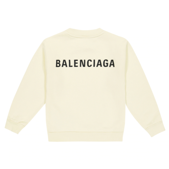 Boys & Girls Beige Cotton Sweatshirt