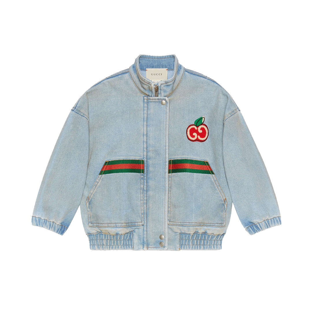 Boys & Girls Light Blue Oversize Jacket