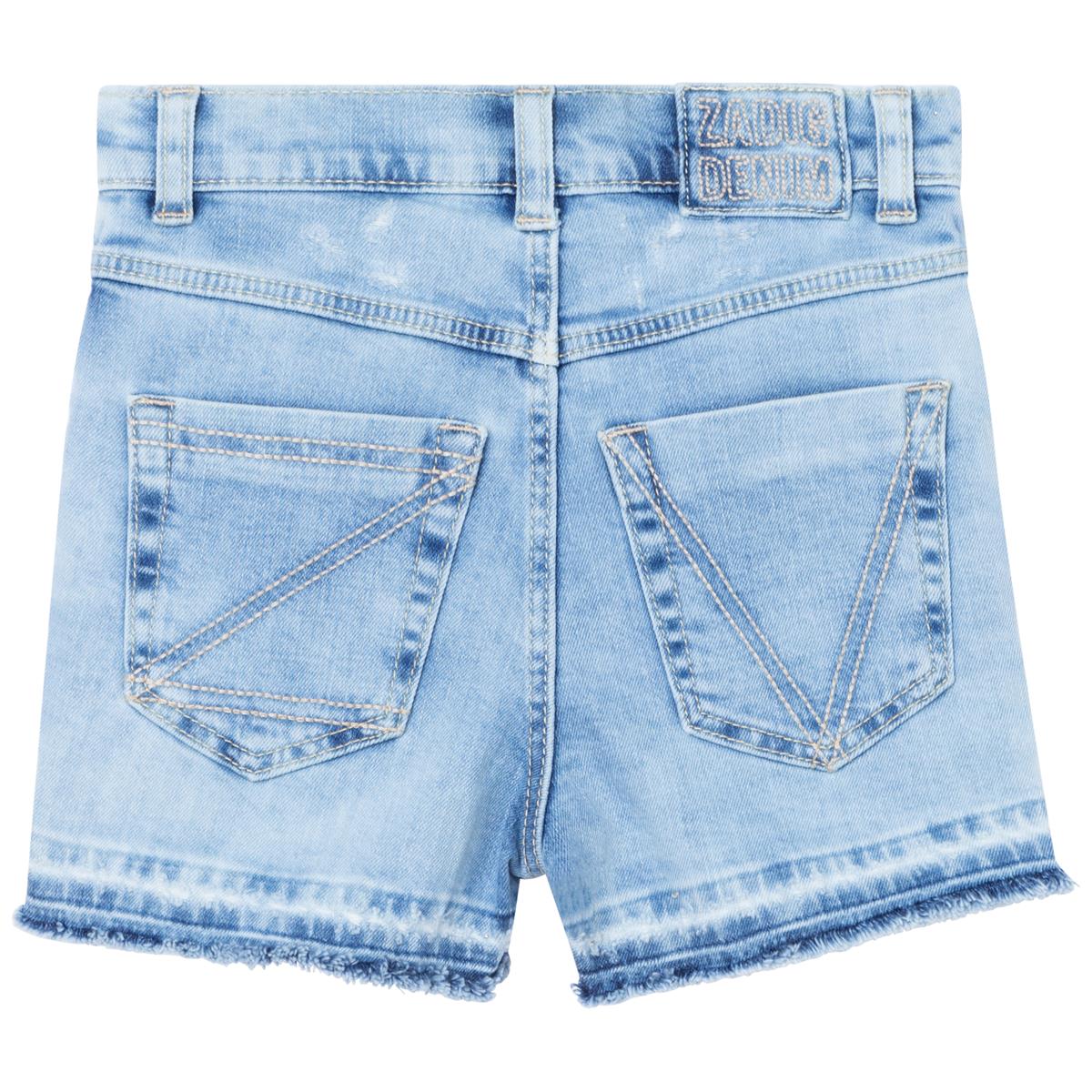 Boys & Girls Blue Denim Shorts