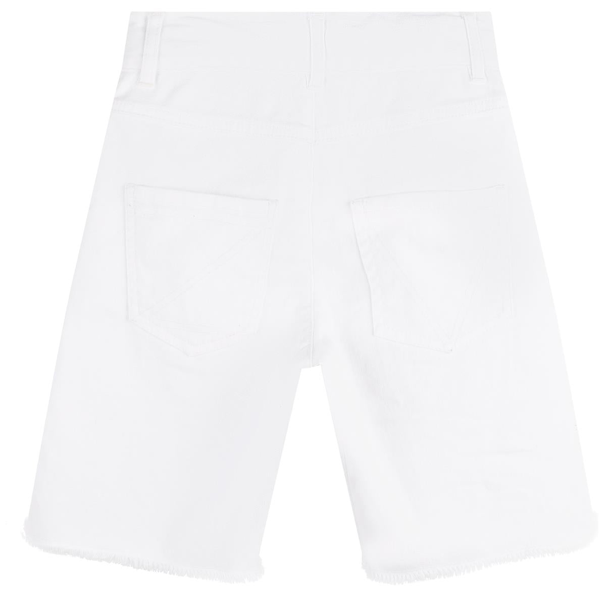 Boys & Girls White Shorts