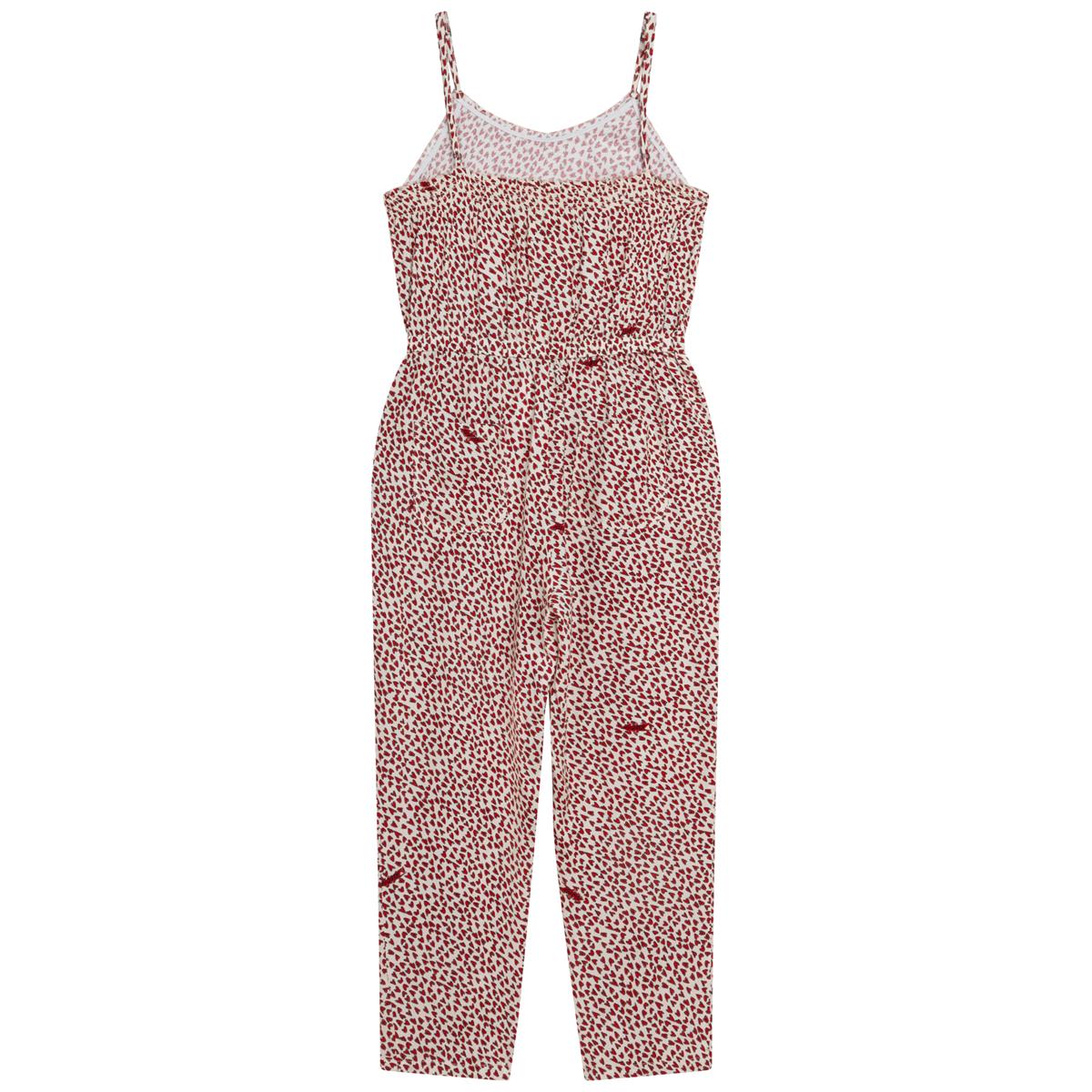 Boys & Girls Red Jumpsuit