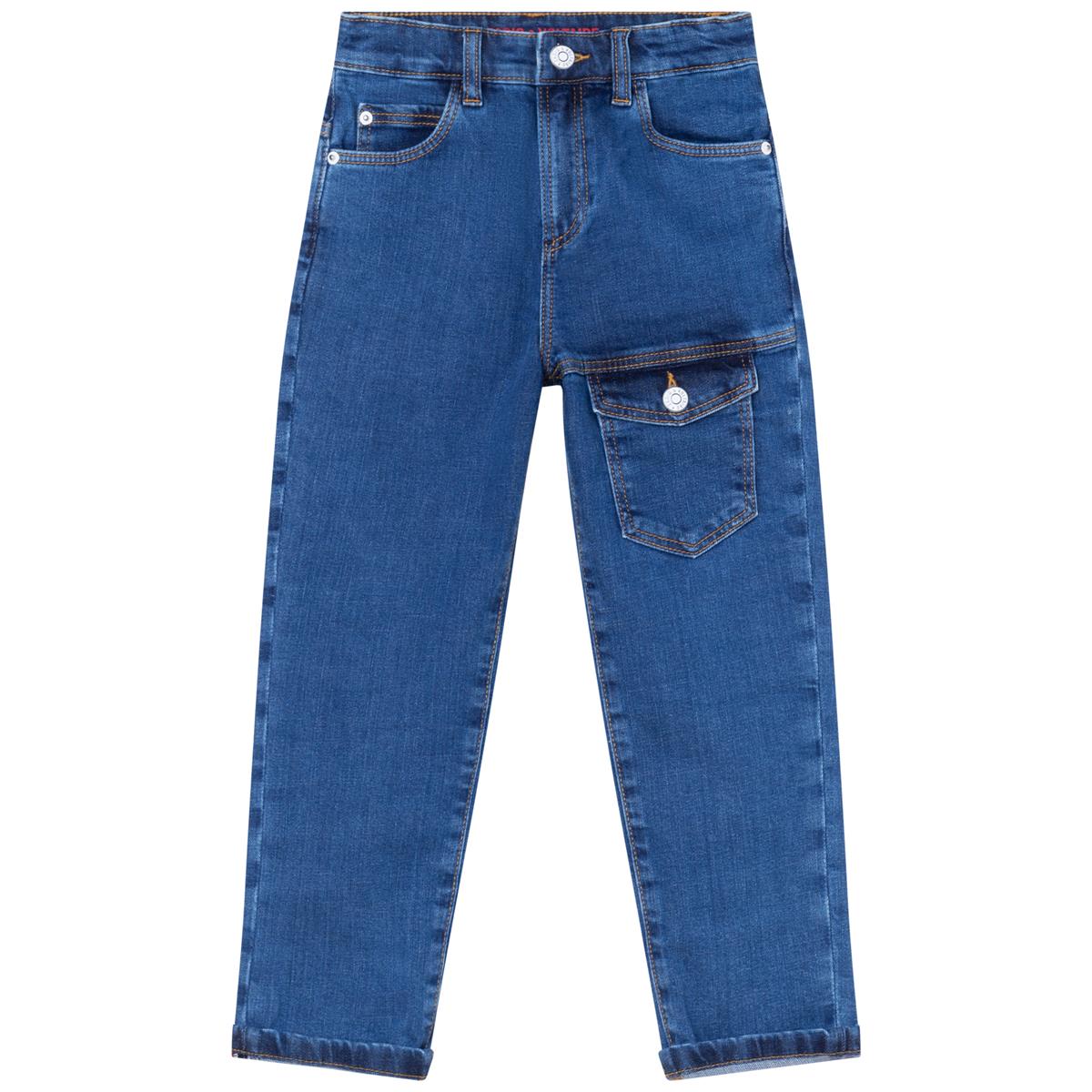 Boys & Girls Blue Denim Trousers