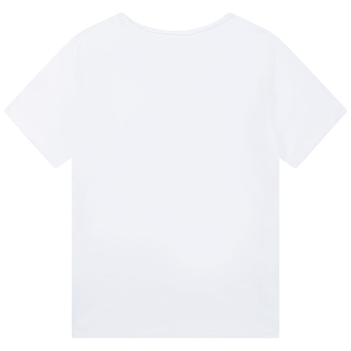 Boys & Girls White T-Shirts