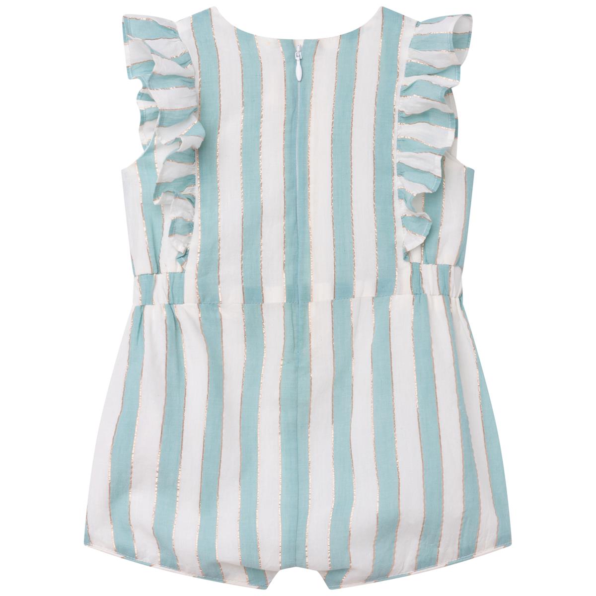 Baby Boys & Girls Blue Stripe Jumpsuit