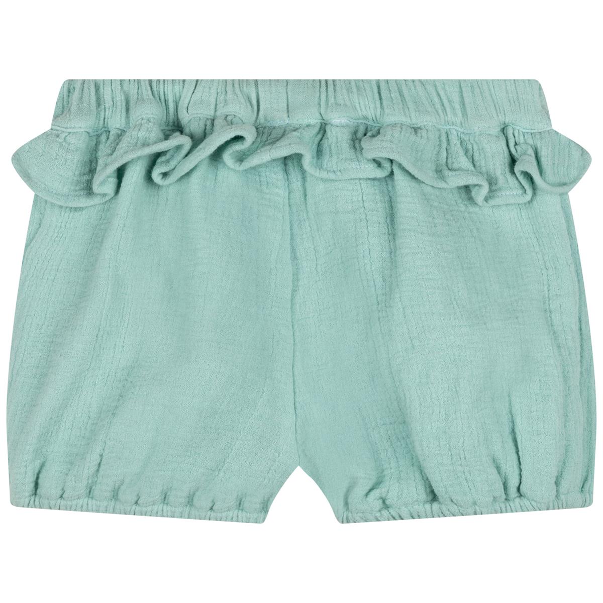 Baby Boys & Girls Green Shorts