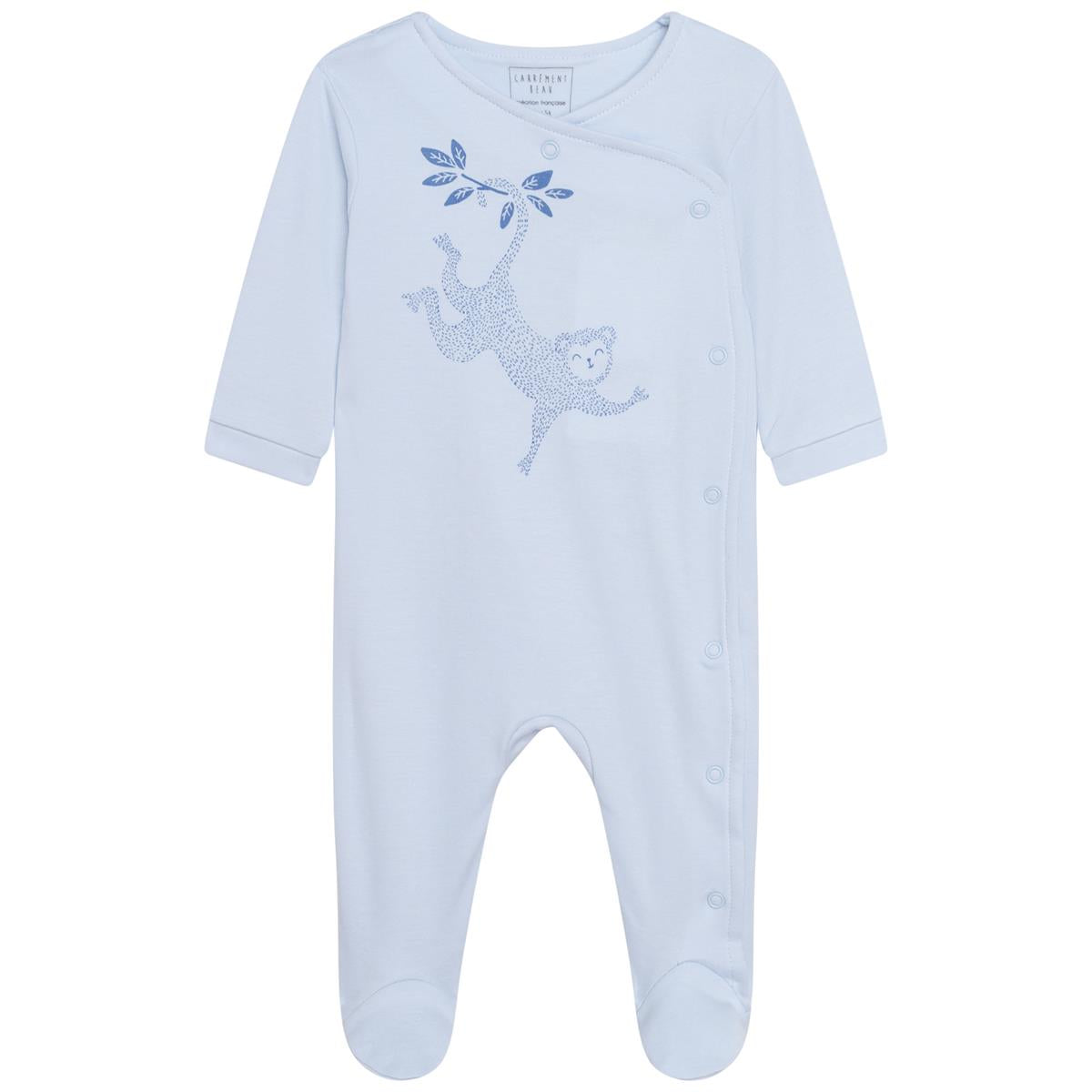 Baby Boys & Girls Blue Babysuit