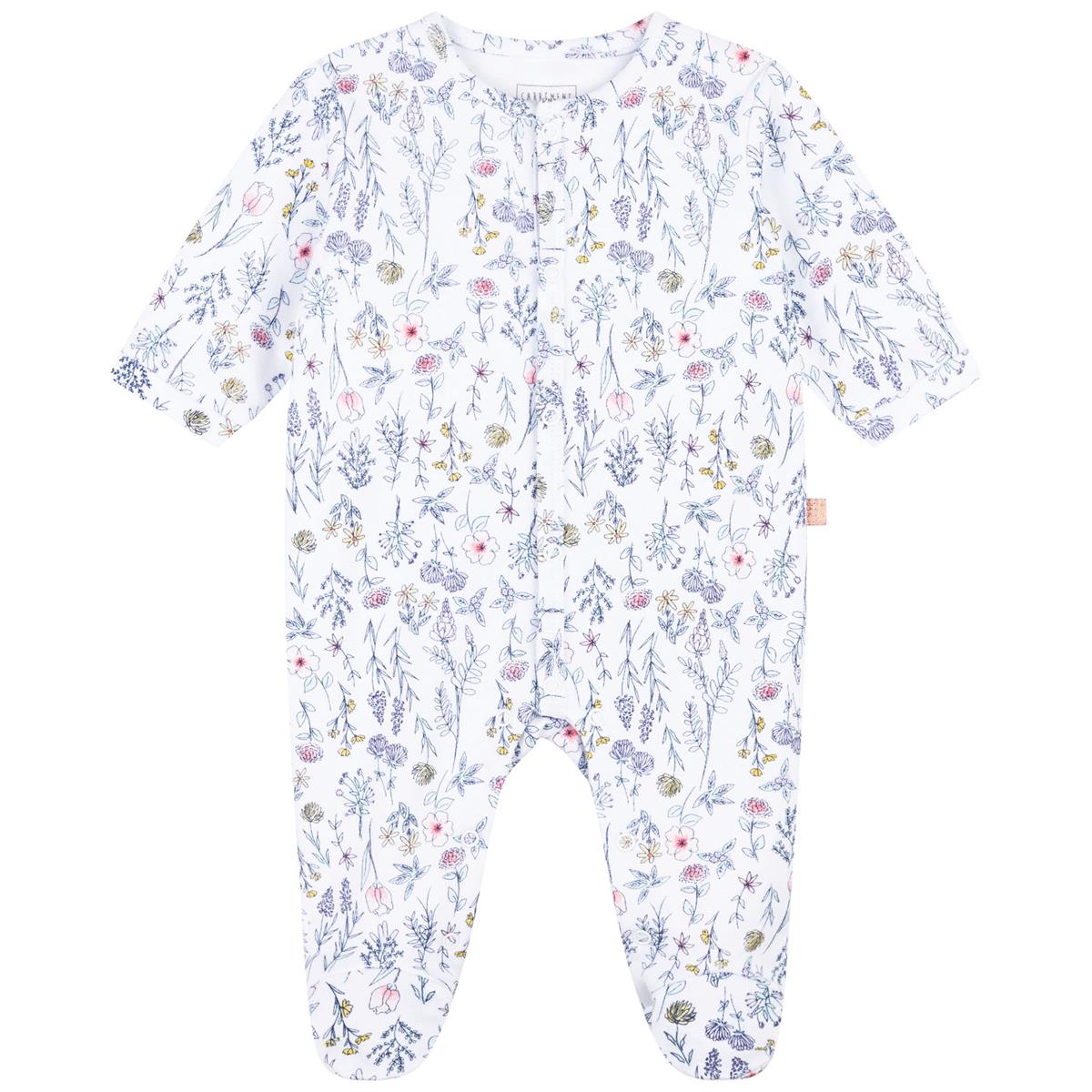 Baby Boys & Girls White Babysuit