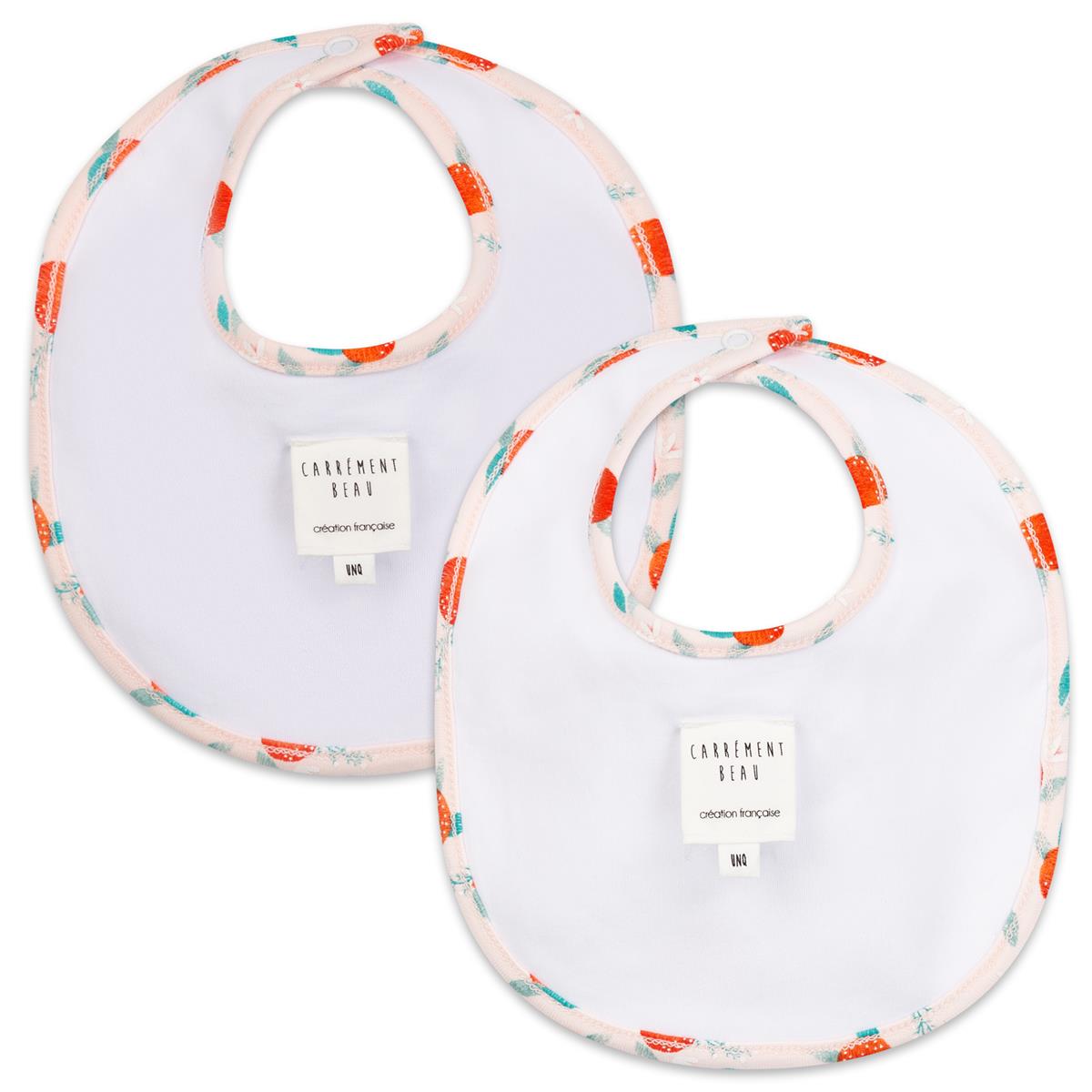 Baby Boys & Girls Multicolor Bib Set(2 Pack)