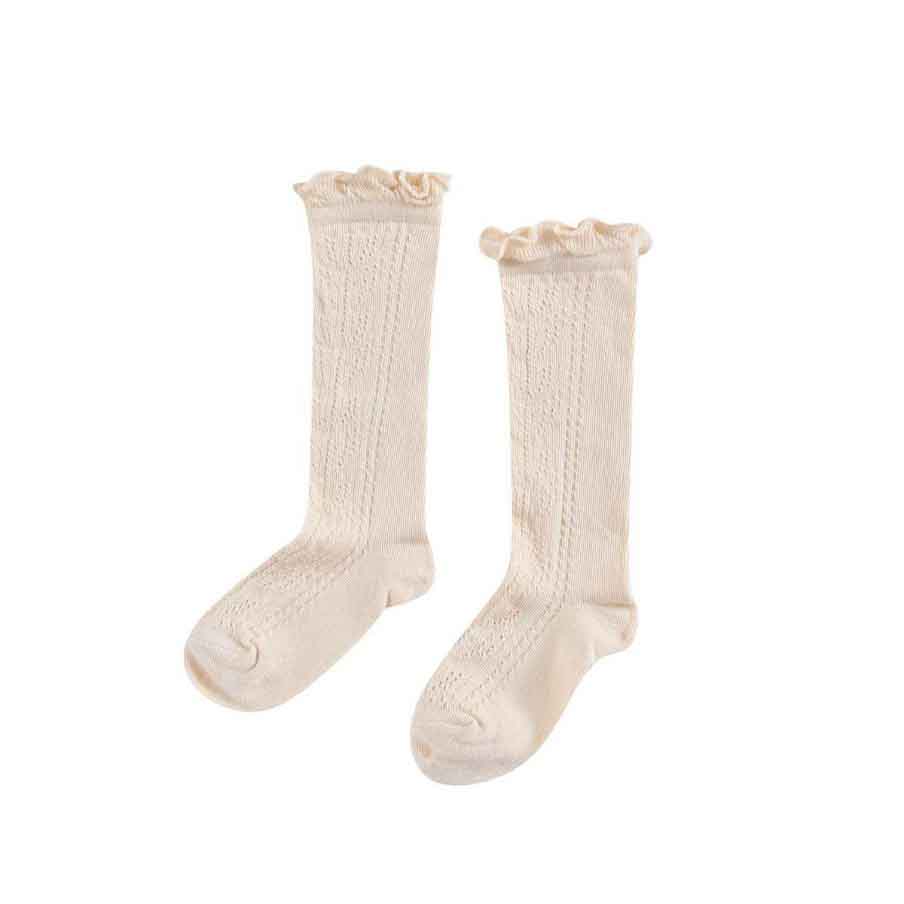 Baby Boys & Girls White Cotton Socks