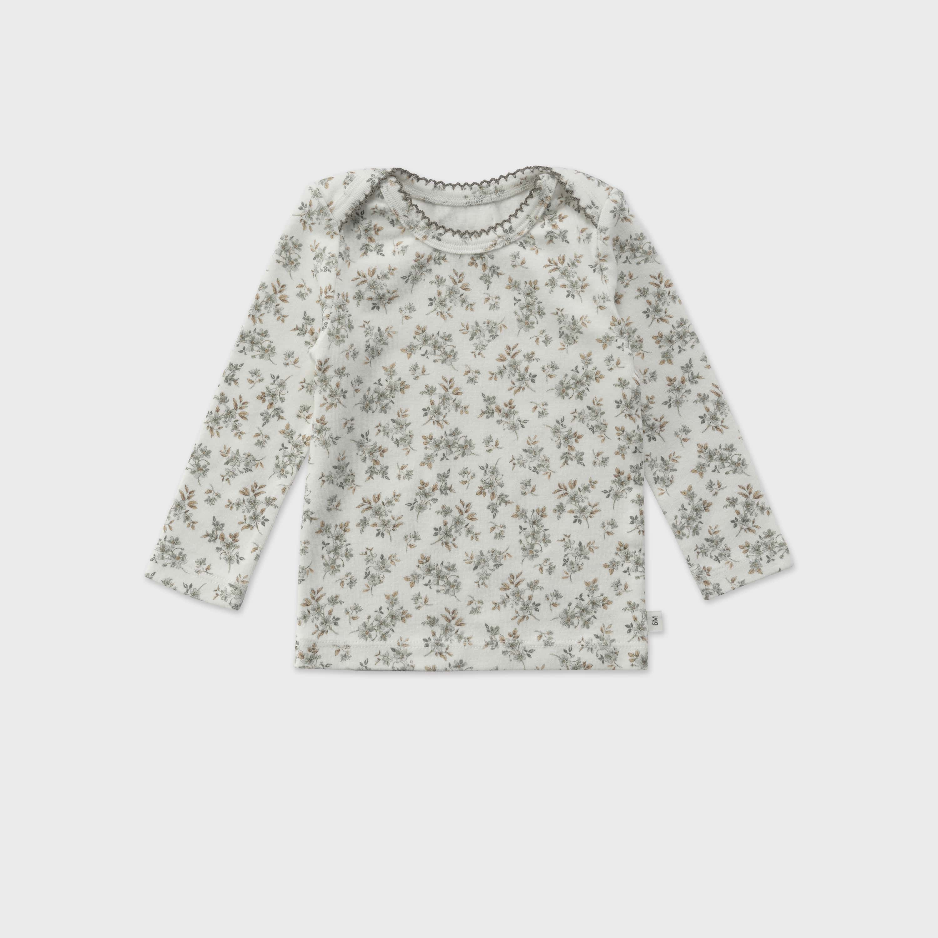 Baby Girls White Floral Cotton Set