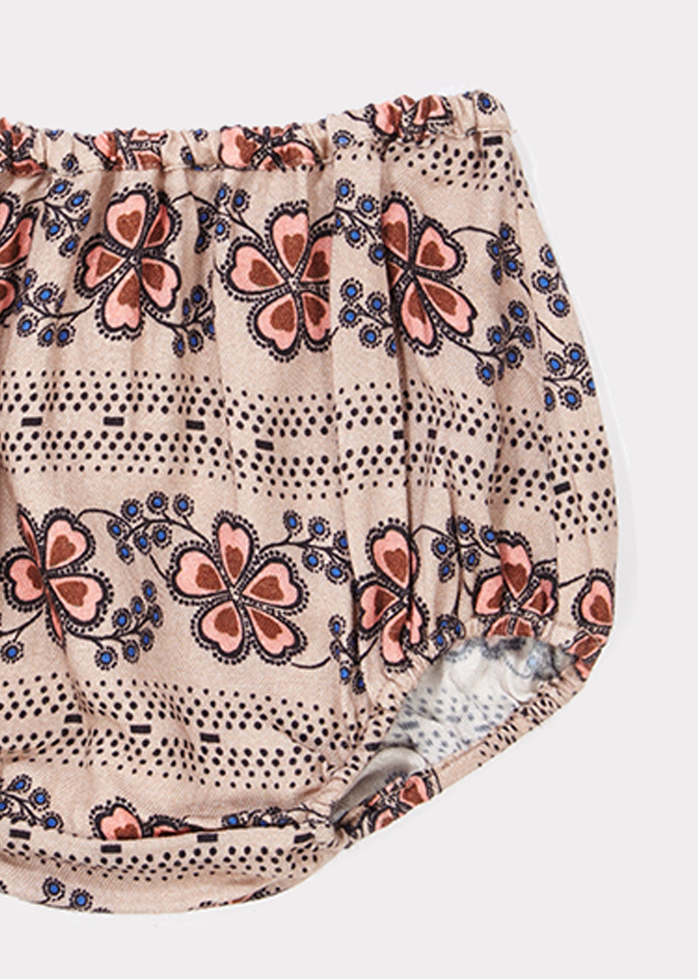 Baby Girls Light Brown Bloomer