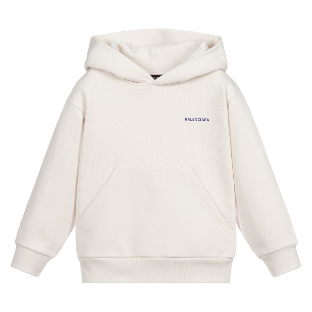 Boys & Girls Chalky White Logo Hoodie