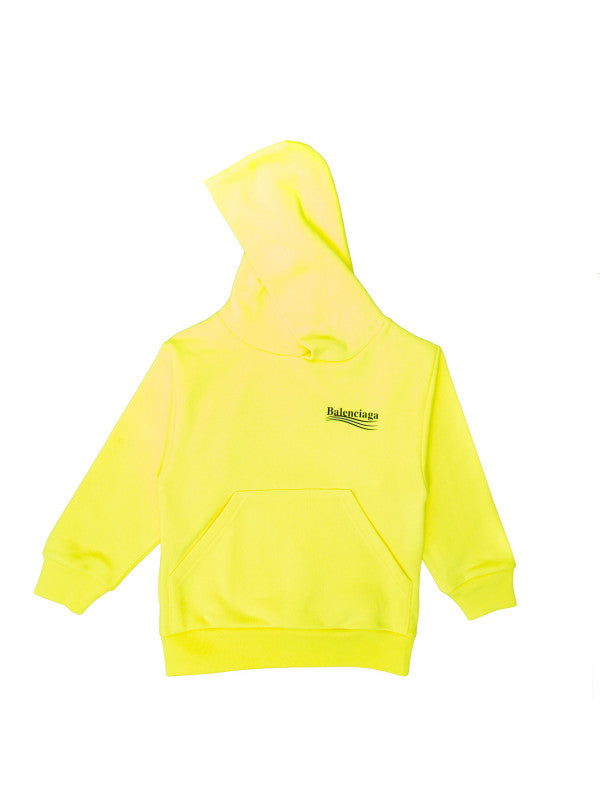 Boys & Girls Yellow Logo Hoodie