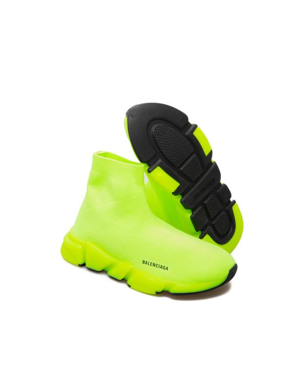 Boys & Girls Fluo Yellow Shoes