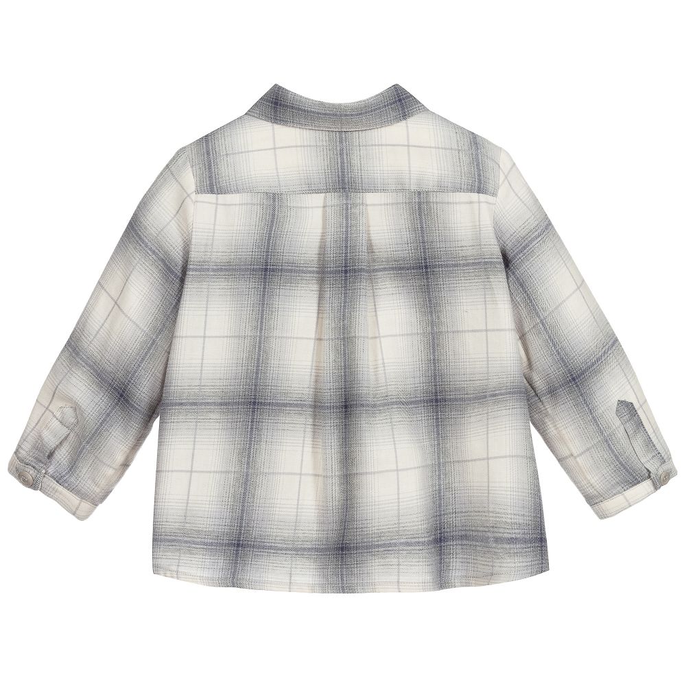 Baby Boys & Girls Multicolor Check Shirt